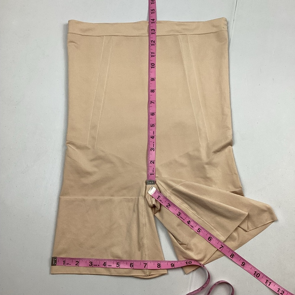 Spanx Tan High Waist Mid Thigh Slimming Shapewear Size 1X - Picture 7 of 8